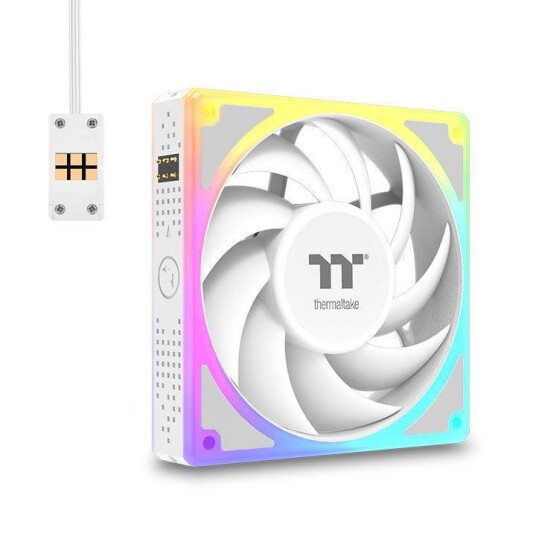 Thermaltake TOUGHFAN EX 120 ARGB Vifte - Hvit 3-pakning Thermaltake TOUGHFAN EX 120 ARGB Vifte - Hvit 3-pakning