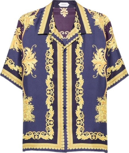 Versace Herre Skjorter Flerfarget M,