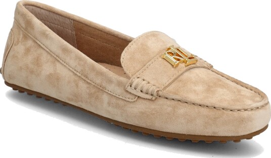 Lauren Ralph Lauren Barnsbury Suede Loafer Beige 41