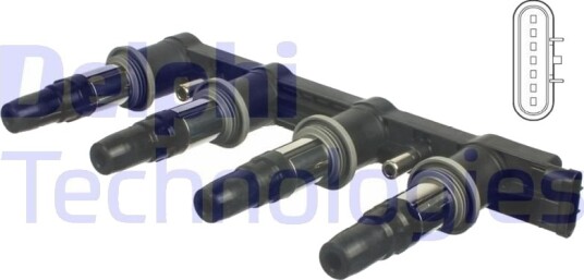 Tennspole DELPHI CE01840 12B1 Tennspole DELPHI CE01840 12B1