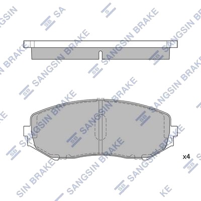 Hi Q SP1416 Bremseklosser