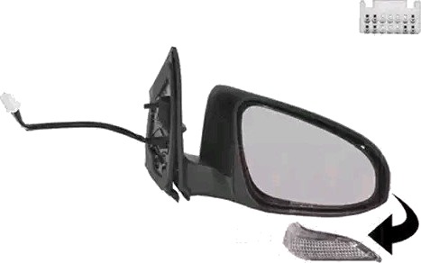 VAN WEZEL 5407808 Sidespeil