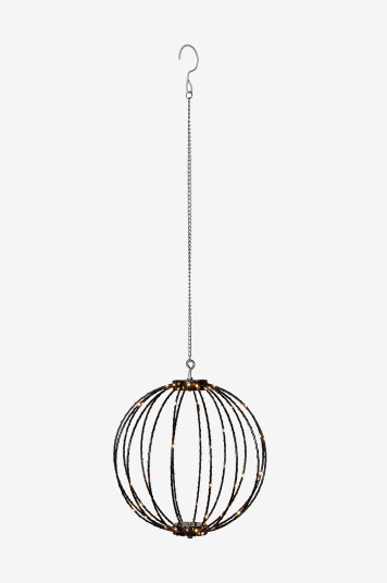 Star Trading - Utendørs dekorasjon Mounty 30cm - Svart
