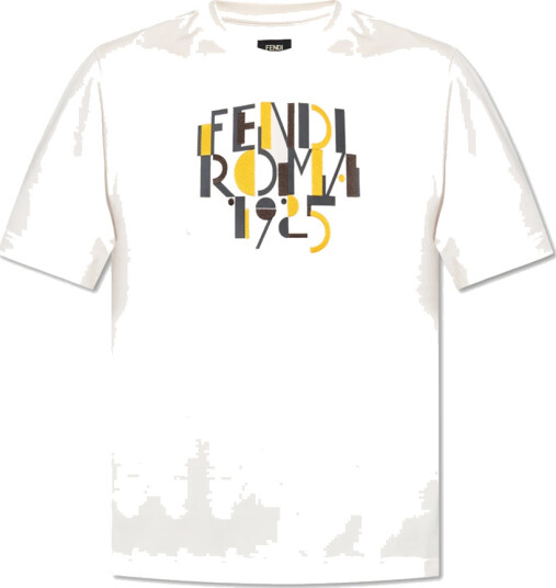 Fendi Herre Topper Hvit XL, Fendi Herre Topper Hvit XL,