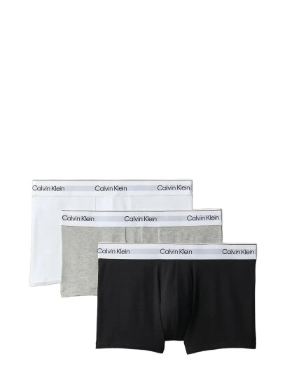 Calvin Klein Low Rise Trunk 3Pk - Multi/patterned - L