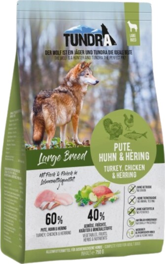 Tundra Big Wolf Mountain Tørrfôr Kalkun & Sild 3.18kg