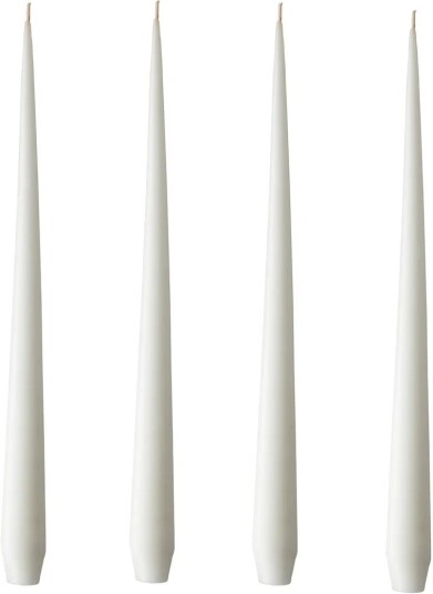 ester & erik lys 4 stk. matt pure white 32 cm