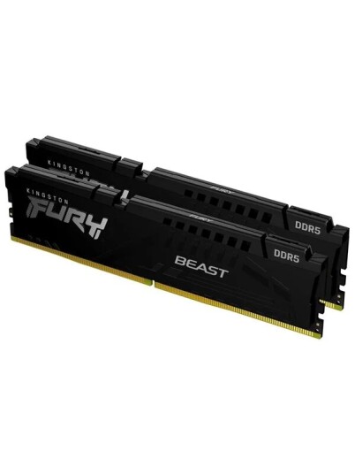 Kingston FURY Beast 64GB DDR5 5600 CL36 Dual Channel RAM - Svart