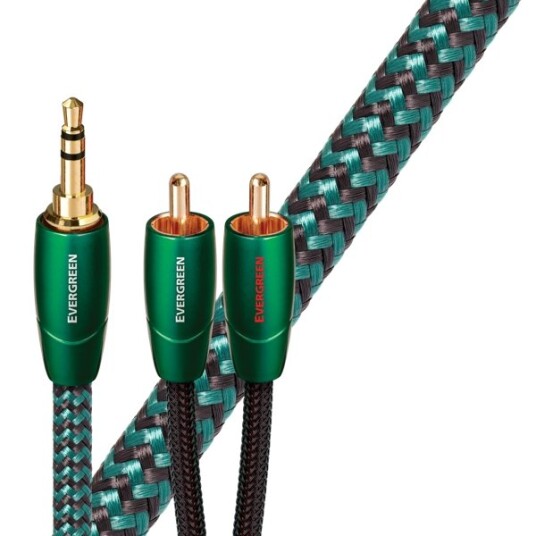 AudioQuest Evergreen MJ Minijack kabel Grønn AudioQuest Evergreen MJ Minijack kabel Grønn