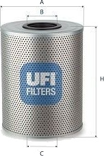 Oljefilter UFI 25.705.00 Oljefilter UFI 25.705.00
