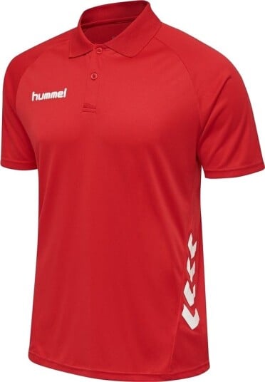 Hummel Promo Polo   rød Barn størrelse 152 cm