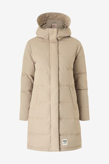 Kari Traa Dun jakke Kyte Parka Brun Kari Traa Dun jakke Kyte Parka Brun