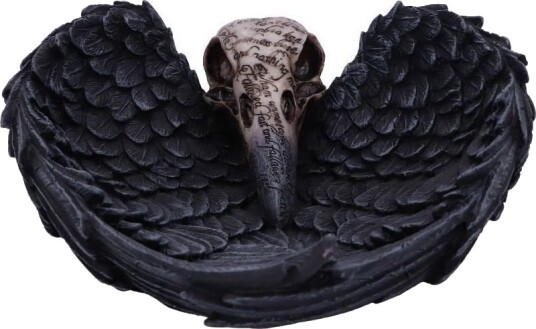 Edgar"s Raven Ravn Smykke/Nipsholder 17 cm Edgar"s Raven Ravn Smykke/Nipsholder 17 cm
