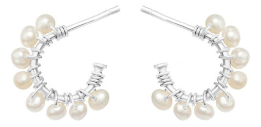 Susanne Friis Bjorner oredobber Solv 5656-1-900 Dame 925 sterling silver