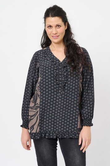 Aprico Bluse APBellevue Blouse Svart