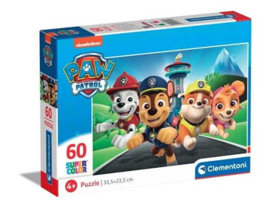 Clementoni Supercolor Paw Patrol 60 Stykker Tegneserier 4 År