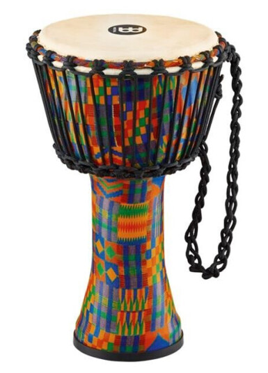 Meinl Padj2-S-G Travel Rope Djembe 8 Kenyan Quilt
