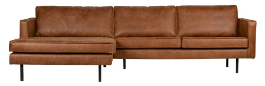 Bepurehome Rodeo 3-seter Sofa m. venstrevendt sjese - Cognac 1610490-14-0 1732546-01-0