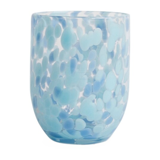 Byon Messy drikkeglass 33 cl Bl? Byon Messy drikkeglass 33 cl Bl?