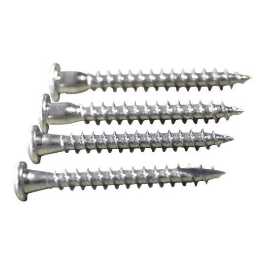 Joma 5965043 Ankerskrue 5 x 40 mm, rustfri A2, EN 1.4301, 250-pakning