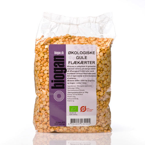 Biogan Gule Erter 1 Kg