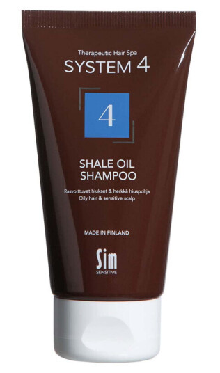 SIM Sensitive 4 Shale Oil Sjampo for sensitiv hodebunn 75 ml
