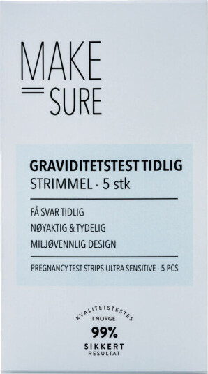 Make Sure Graviditetstest Tidlig 5 stk.
