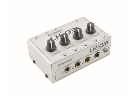 Omnitronic Lh-031 Headphone Amplifier