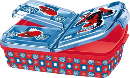 Stor Multi Compartment Sandwich Box Spider-Man 088808735-74720 Stor Multi Compartment Sandwich Box Spider-Man 088808735-74720