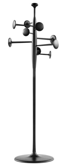 Mater - Trumpet Coat Stand Black Recycled Aluminum
