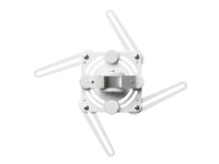 SMS Projector WL ShortThrow V+ - Monteringssett (veggbrakett, monteringsplate) - for projektor - hvit, aluminium