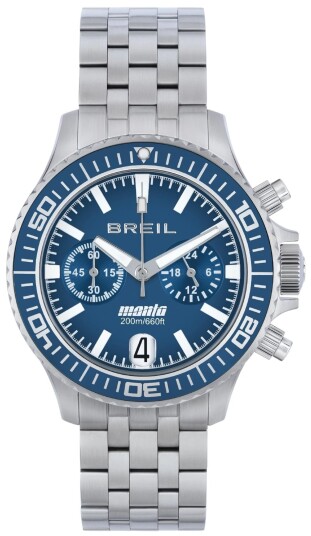 Breil Herreklokke TW2013 Manta P.R.O Blå/Stål Ø42 mm Breil Herreklokke TW2013 Manta P.R.O Blå/Stål Ø42 mm