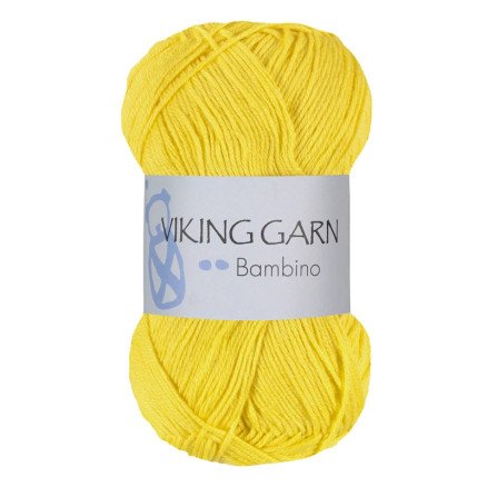 Viking Garn Bambino 441 - Sitrongul Viking Garn Bambino 441 - Sitrongul