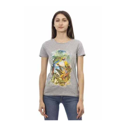 Trussardi Dame Topper Grå XL