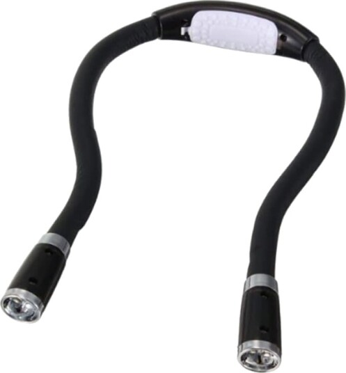 Boklampe med justerbart lys - leselampe / LED-lampe for nakken