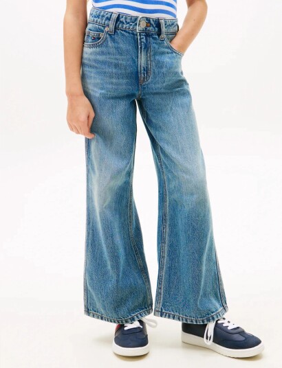 Tommy Hilfiger Mabel Wide Leg Blue 176 Tommy Hilfiger Mabel Wide Leg Blue 176