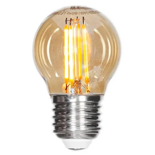 by Rydéns Filament lyskilde LED dimbar globe E27 4W Ø45mm klar by Rydéns Filament lyskilde LED dimbar globe E27 4W Ø45mm klar