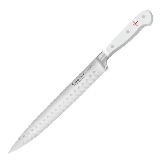 Wüsthof Classic white trancherkniv olivensliping 23 cm Wüsthof Classic white trancherkniv olivensliping 23 cm