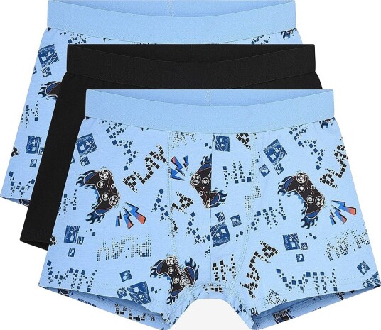 Ellos Collection Boxershorts 3 pakning Blå