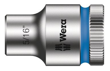 Wera 05003570001, Uttag, 3/8", Brittiska Standardmått, 1 Huvuden, 5/16", Kromvanadinstål Wera 05003570001, Uttag, 3/8", Brittiska Standardmått, 1 Huvuden, 5/16", Kromvanadinstål