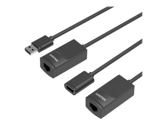 Unitek Y Ue01001   Sender Og Mottaker   Usb Utvider   Usb   Opp Til 60 M