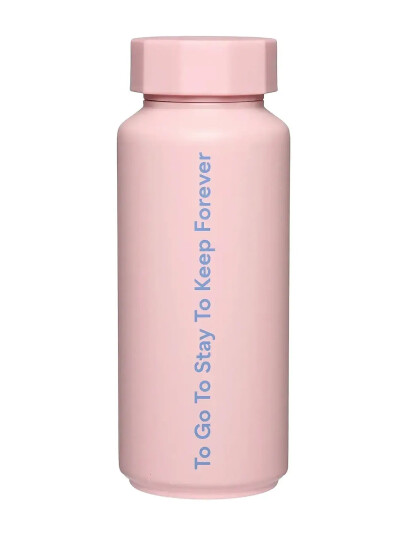 Design Letters Thermo/Insulated Bottle Special Edition - Pink - 500 ML