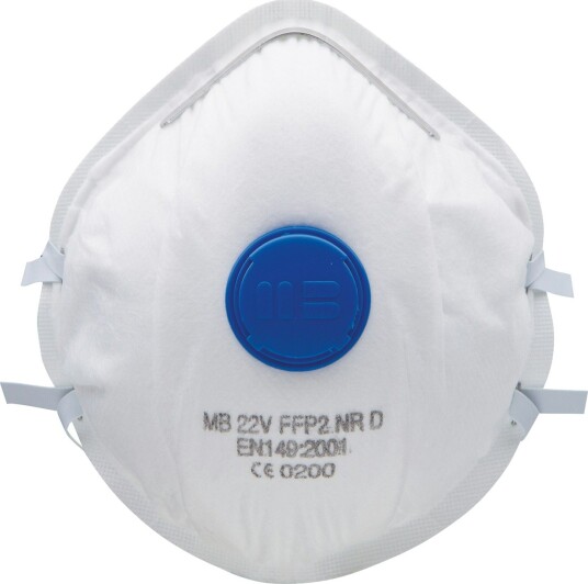 Munnbind ETC P2D med Ventil 10-pk