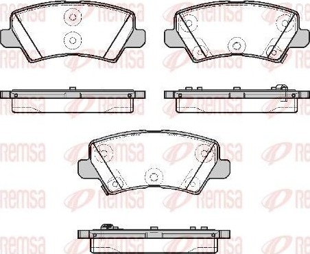 REMSA 1804.02 Bremseklosser