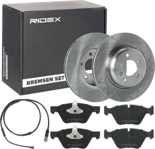 Bremseskiver og -klosser RIDEX 3405B0500