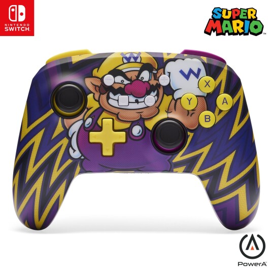 PowerA Enhanced Wireless Controller   Wario Nintendo Switch