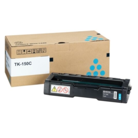 Kyocera TK-150C Tonerkassett cyan 6.000 sider Kyocera TK-150C Tonerkassett cyan 6.000 sider