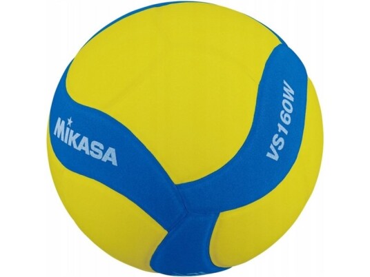 Ball siatkowa Mikasa VS160W gul og blå (4) Ball siatkowa Mikasa VS160W gul og blå (4)