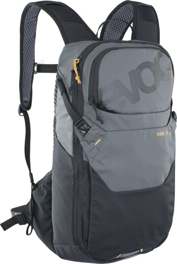 EVOC Ride 12 + 2L Bladder OneSize, Carbon Grey/Black EVOC Ride 12 + 2L Bladder OneSize, Carbon Grey/Black