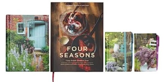 Dairy Diary Set 2024 With Four Seasons